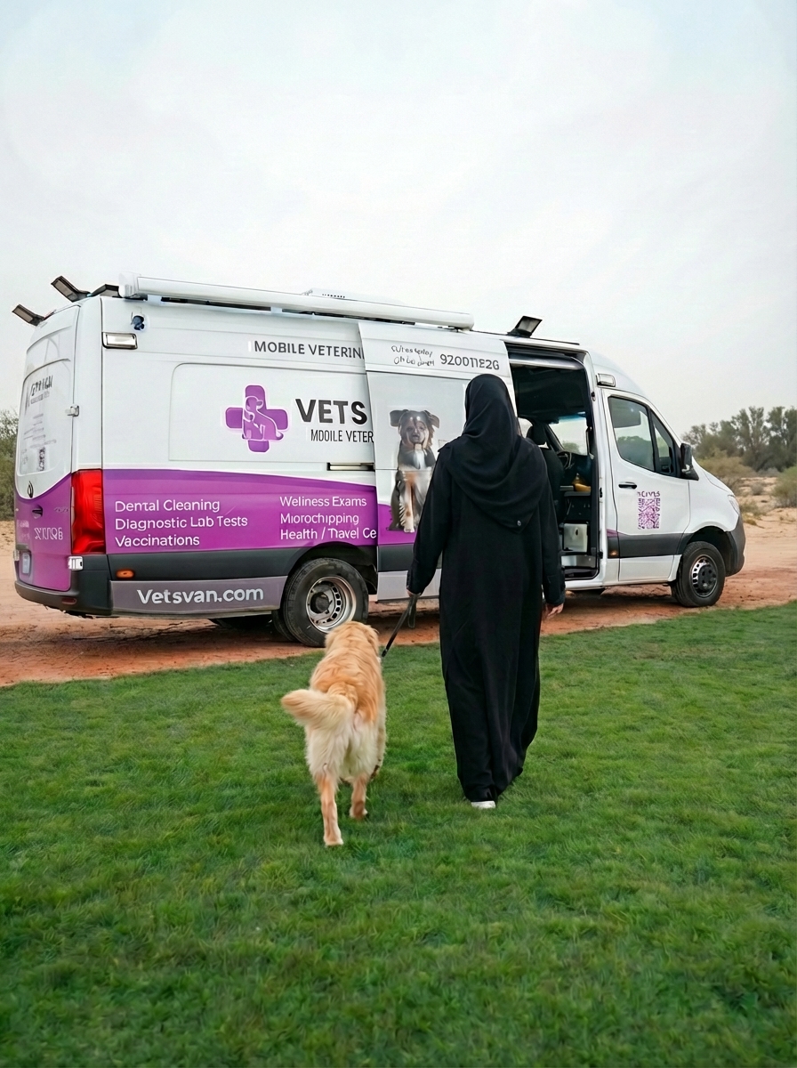 Mobile Veterinary Van Setup